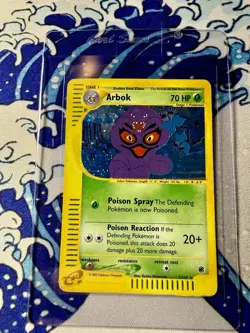 Pokemon TCG HOLO FOIL Arbok 3/165 Expedition Vintage 2002 E-reader ✨✨ - Image 1