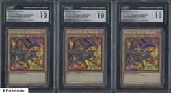 Lot of (3) Yu-Gi-Oh! MP24 Prismatic SR 1st Edition Red-Eyes Black Dragon CGC 10 - Image 1