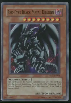 Red-Eyes Black Metal Dragon Super Rare Premium Pack 1 PP01-EN015 NM - Image 1