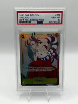 Yamato 2023 ST09-012 2023 Gift Collection English One Piece PSA 10 - Image 1