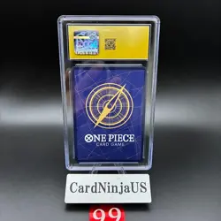 CGC 10 PRISTINE Monkey D. Luffy (Parallel) P-001 P 25th Edition - ONE PIECE Card - Image 2