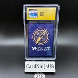 CGC 10 PRISTINE Jimbei Parallel ST01-005 C 25th Edition ONE PIECE Card Game 218 - Image 2