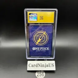 CGC 10 PRISTINE Nami Parallel OP01-016 R 25th Edition ONE PIECE Card Game 256 - Image 2
