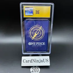 CGC 10 PRISTINE Portgas D. Ace P-028 Boichi Magazine Vol.16 Promo ONE PIECE Card - Image 2