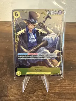 Sabo P-073 One Piece Promotion Cards Foil Sealed Pack Tin Pack Vol.2 English - Image 1
