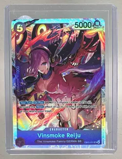 Vinsmoke Reiju 2026 One Piece Heroines Edition #EB03-031 Super Rare C2 - Image 1