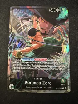 One Piece TCG - Roronoa Zoro (020) (Alternate Art) - Legacy of the Master (OP12) - Image 1
