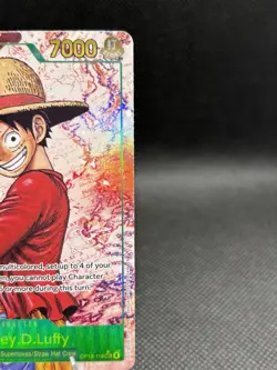 Namco Monkey D. Luffy OP13-118 Secret Rare Foil Alt Art 6/7000 One Piece CCG - Image 3