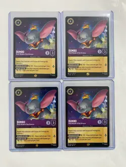 Dumbo X4 - Ninth Wonder of the Universe 45/204 Fabled Disney Lorcana non-foil - Image 1