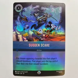 Lorcana | Whispers in the Well | Sudden Scare 219/204 | Epic Cold Foil - Image 1