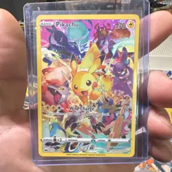 Pokemon TCG Pikachu 160/159 Crown Zenith Secret Rare Full Art Holo Card - Image 1
