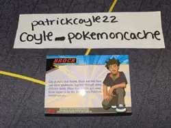 Brock Pokemon Topps Advanced Card NM - Image 4
