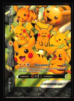 Pikachu V-Union Promo SWSH: Sword & Shield Promo Cards SWSH141 NM - Image 1