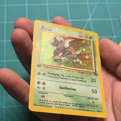 Pokemon TCG Pinsir Holo Rare 1st Edition Jungle 09/64 Wizards WOTC 1999 Card - Image 4