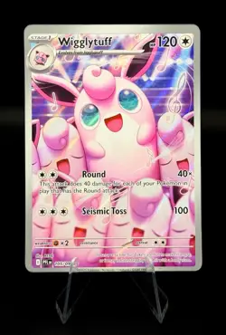 Wigglytuff Illustration Rare 105/094 Phantasmal Flames Pokemon Card NM - Image 1