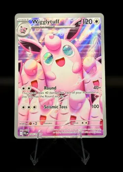 Wigglytuff Illustration Rare 105/094 Phantasmal Flames Pokemon Card NM - Image 2