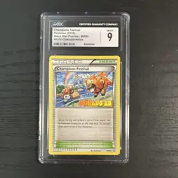 Pokemon Champions Festival CGC 9 Promo Black Star BW95 World Championships Card - Image 1