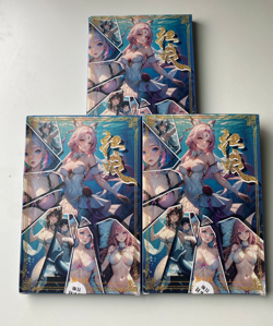 5 X Goddess Story Doujin MatchMaker Anime Waifu 5 Cards Box A5 Sizes Board Lot - Image 2