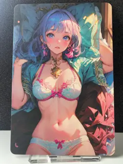 5 X Goddess Story Doujin MatchMaker Anime Waifu 5 Cards Box A5 Sizes Board Lot - Image 4
