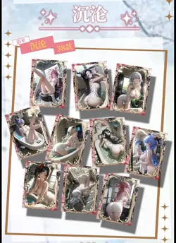 5 x Goddess Story Doujin Spicy MatchMaker 2 Anime Waifu 5 Cards Box A5 Sizes Lot - Image 4