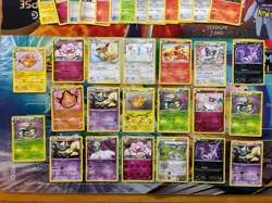 Pokemon Card Lot Radiant Cards RC Holo Etc 46 Cards Eevee Sylveon Fire - Image 2