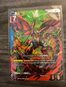 GUNDAM EPYON - LR+ - GD02-002 - DUAL IMPACT - GUNDAM CARD GAME - Image 1