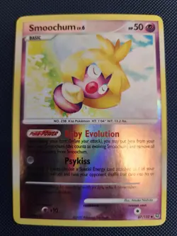 Pokemon Card Smoochum Uncommon Secret Wonders 67/132 HP - Image 1