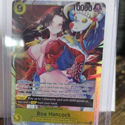 Bandai One Piece Card Game Boa Hancock OP14-112 Character Full Art Holo - Image 1