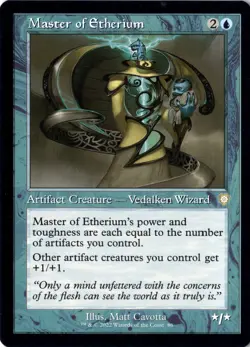 Master Of Etherium NM/M* RETRO The Brother's War Commander 86 mtg -UnltdCards - Image 1