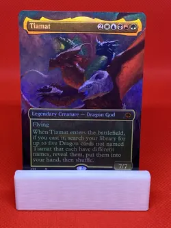 Tiamat (Borderless) Adventures in the Forgotten Realms Regular - Image 1