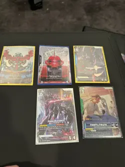 160+ GUNDAM Card Game Lot LR LR+ R HOLO FOIL Resource GD01 GD02 GD03 Mobile Suit - Image 1