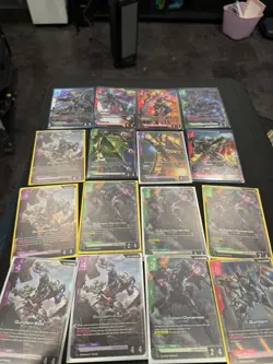 160+ GUNDAM Card Game Lot LR LR+ R HOLO FOIL Resource GD01 GD02 GD03 Mobile Suit - Image 2