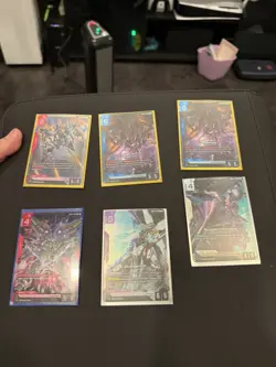 160+ GUNDAM Card Game Lot LR LR+ R HOLO FOIL Resource GD01 GD02 GD03 Mobile Suit - Image 4