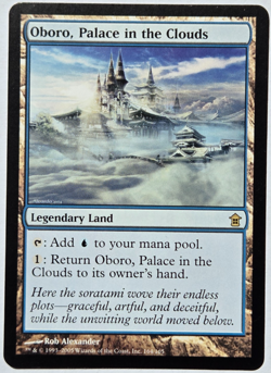 MTG Oboro, Palace in the Clouds Saviors of Kamigawa Magic the Gathering Rare - Image 1