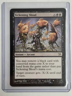 Sickening Shoal [Betrayers of Kamigawa] Magic the Gathering MTG Rare - Image 3