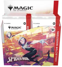 Magic: The Gathering Marvel's Spider-Man Collector Booster Box IN HAND SEALED - Image 1