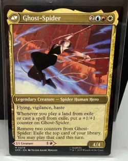 1 x Gwen Stacy / Ghost-Spider Marvel's Spider-Man - NM- MTG - Image 2