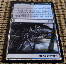 Polluted Delta - Strong NM – Khans of Tarkir - MTG Rare Fetch Land – Modern - Image 2