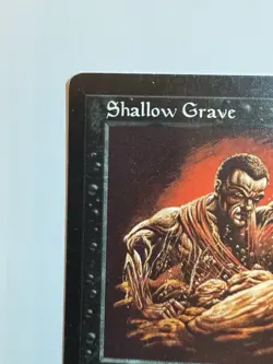Magic: The Gathering - MTG - Shallow Grave - Mirage - Rare - English - NM - Image 3