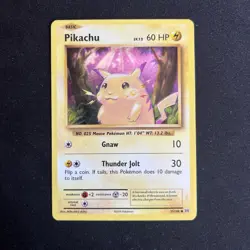 Pokemon XY Evolutions Pikachu Holo Card 35/108 LP Condition - Image 1