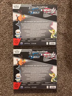 Pokemon Black Bolt And White Flare Unova Poster Collection Box Lot Of 2 - Image 2