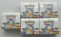 Lot of (5) Pokemon TCG Surging Sparks Booster Boxes SEALED NEW - Image 1