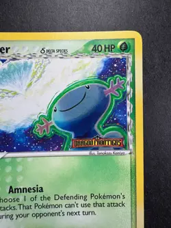 2006 Pokemon Wooper Delta Species 71/101 Dragon Frontiers Reverse Holo STAMPED - Image 3