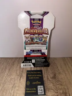 Pokemon TCG Paldea Evolved Sleeved Booster Pack Scarlet & Violet Chien-Pao - Image 2