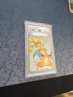 Pokemon: Beginner Tower 1 FR & LG Alakazam / Charizard Silver 2004 Rare - PSA 8 - Image 5