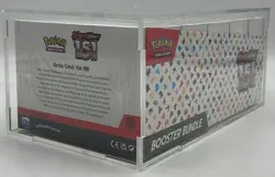 Pokemon TCG Scarlet & Violet 151 Mew EN Booster Bundle Display w/Acrylic - Image 3