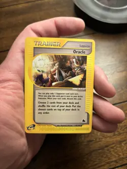 Oracle 138/144 Skyridge Uncommon English Pokemon TCG Card LP - Image 1