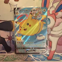 Pokemon TCG Flying Pikachu VMAX 007/025 Celebrations Holo MINT/Near Mint - Image 2