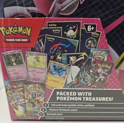 2025 POKEMON TCG COLLECTOR TREASURE CHEST LUNCH BOX TIN NEW/SEALED - Image 2