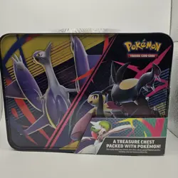 2025 POKEMON TCG COLLECTOR TREASURE CHEST LUNCH BOX TIN NEW/SEALED - Image 3